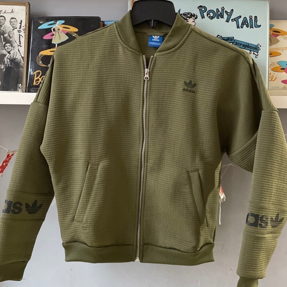 Adidas Originals Waffle Bomber Jacket